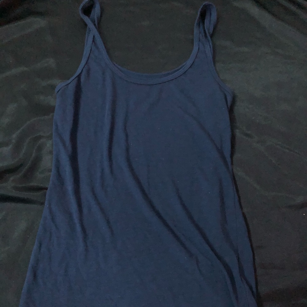 Aerie navy blue tank top